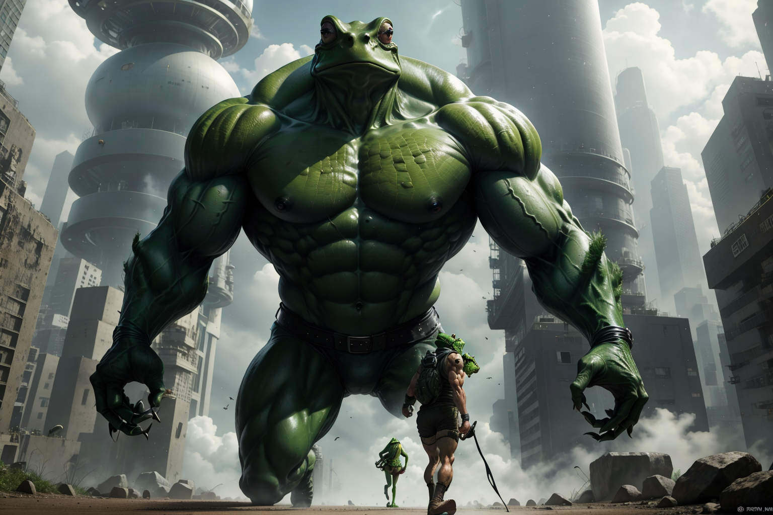 01626-482683502-a giant frog made of steel,big muscles,.png